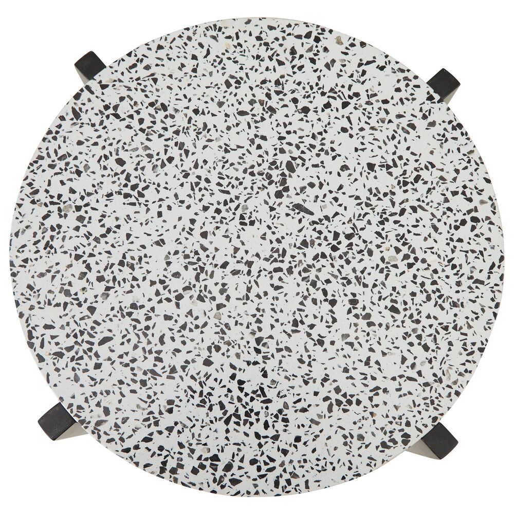 Ashley Tellrich Accent Table in Black and White, , large
