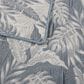 Duke Imports Virah Bella Jacquard 3-Piece King Quilt Set in Slate Tropics, , large