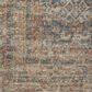 Loloi Heritage 4" x 6" Blue and Rust Area Rug, , large