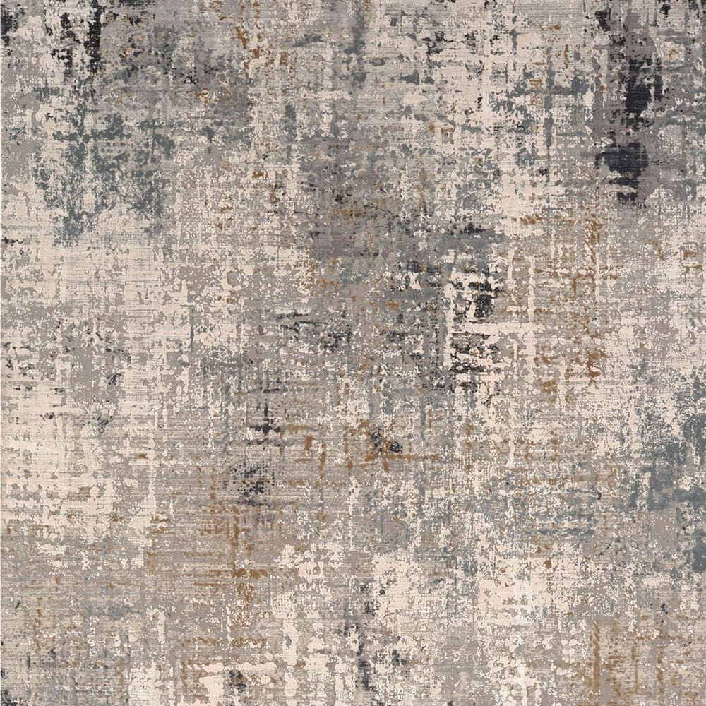 Karastan Tryst Marseille Cream RG073-131 5&#39; x 8&#39; Grey Area Rug, , large