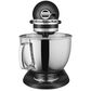 KitchenAid Artisan Series 5 Quart Stand Mixer in Black Matte, , large