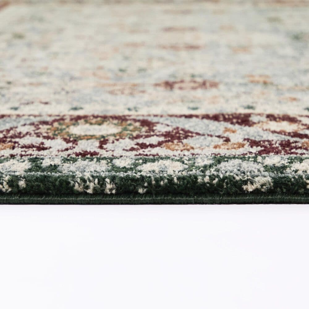 Balta Rugs Reverie Karlovich Blue and Rust 5'3" x 7' Area Rug, , large