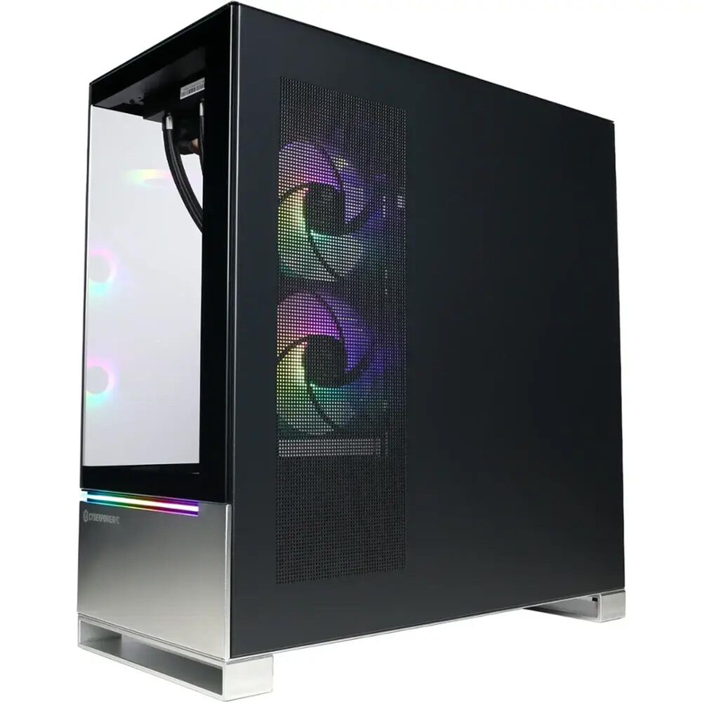CyberPowerPC Gamer Supreme Gaming Desktop PC | AMD Ryzen 9 9900X - 32GB RAM - NVIDIA GeForce RTX 5080 Graphics - 2TB SSD in Black, , large