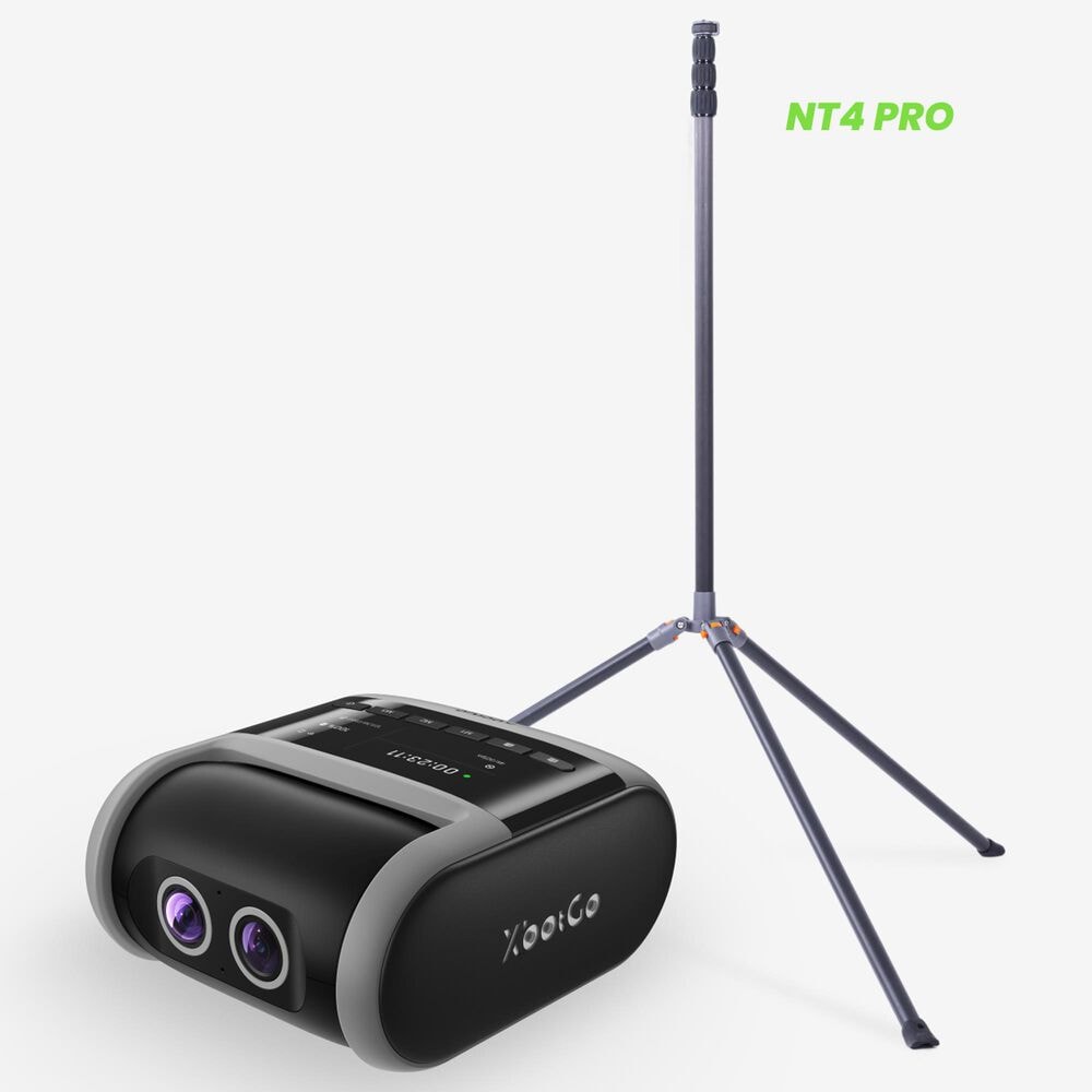 XbotGo Falcon 4K AI Action Camera in Black and Shadow Grey, , large