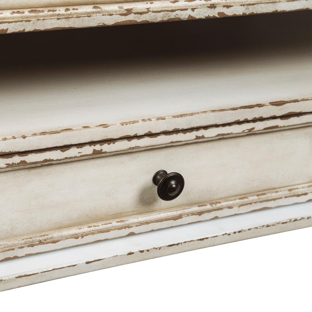 Ashley Realyn Lift Top Cocktail Table in White and Brown, , large
