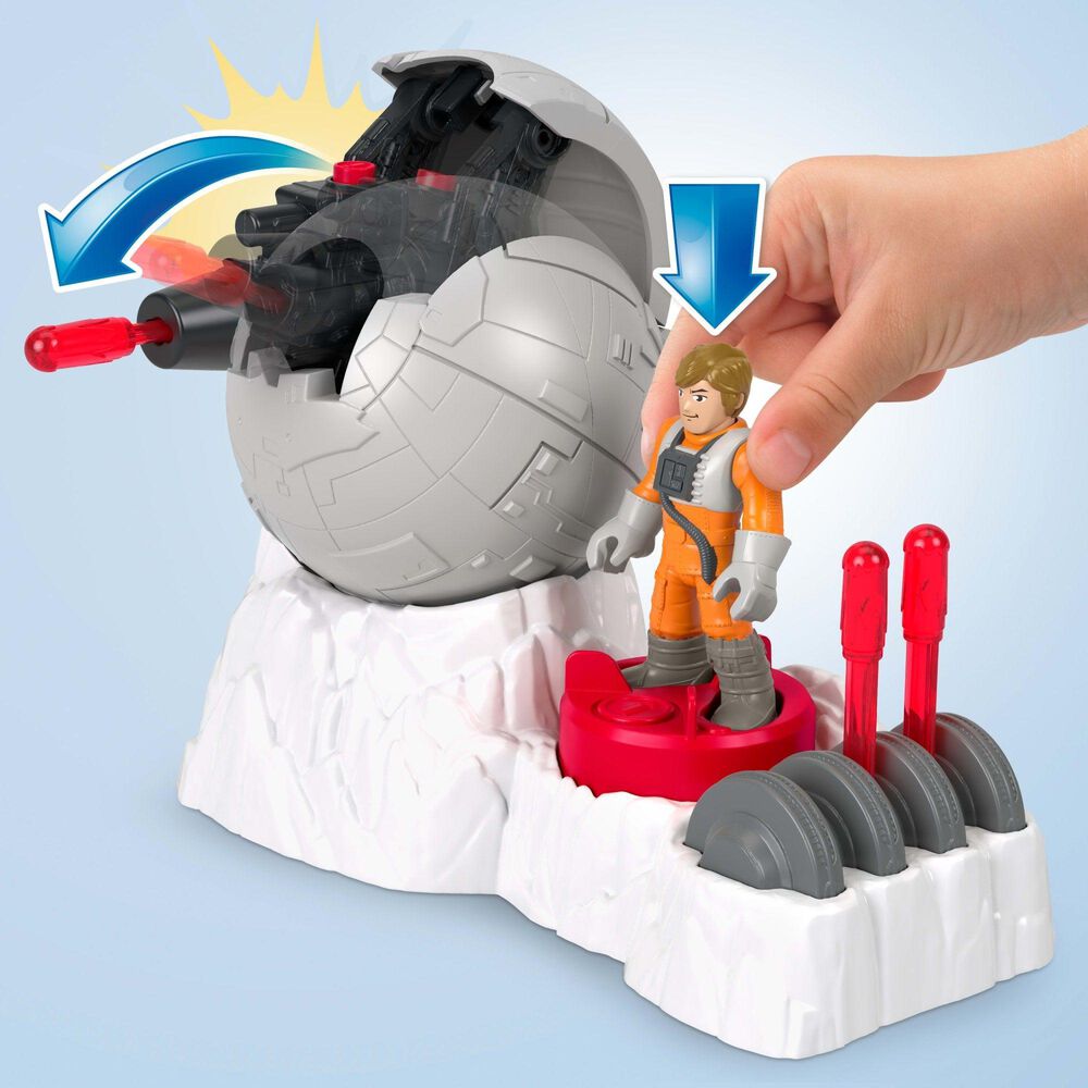 Fisher Price Imaginext Star Wars Rebel Blaster with Luke Skywalker Figure, , large