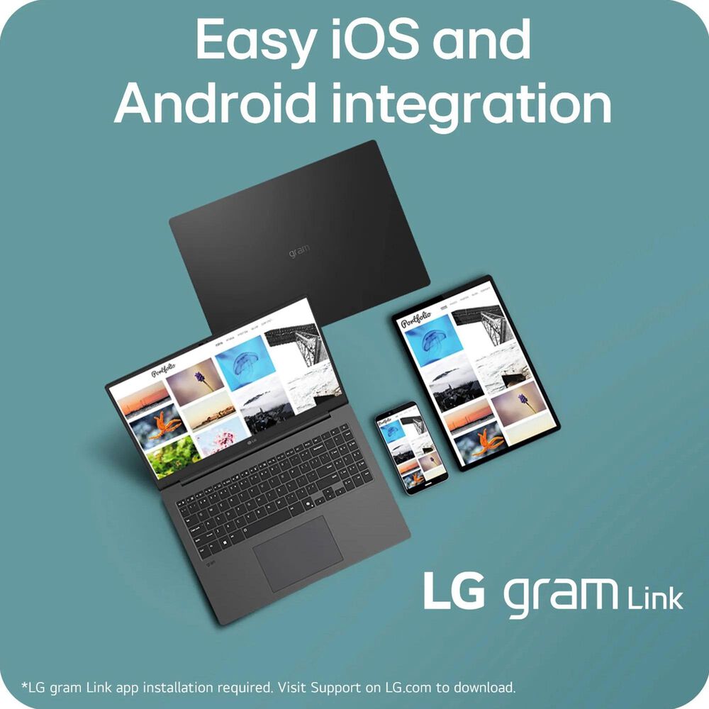 LG Gram 16&quot; Laptop | Intel Core Ultra 7 256V - 16GB RAM - Intel Arc Graphics - 2TB SSD in Black, , large