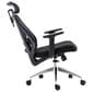 Rta Products Llc Truly Ergonomic Mesh Office Chair with Headrest and Lumbar Support in Black, , large