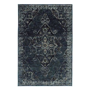 Oriental Weavers Andorra 7135F 6"7" x 9"6" Blue Area Rug, , large