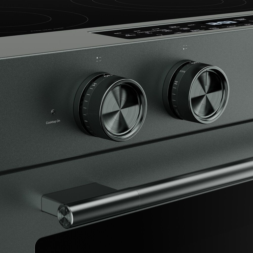 KitchenAid 2-Piece Kitchen Package with 30" Slide-In Smart Electric Range and 30" Over-the-Range Microwave Oven in Juniper, , large