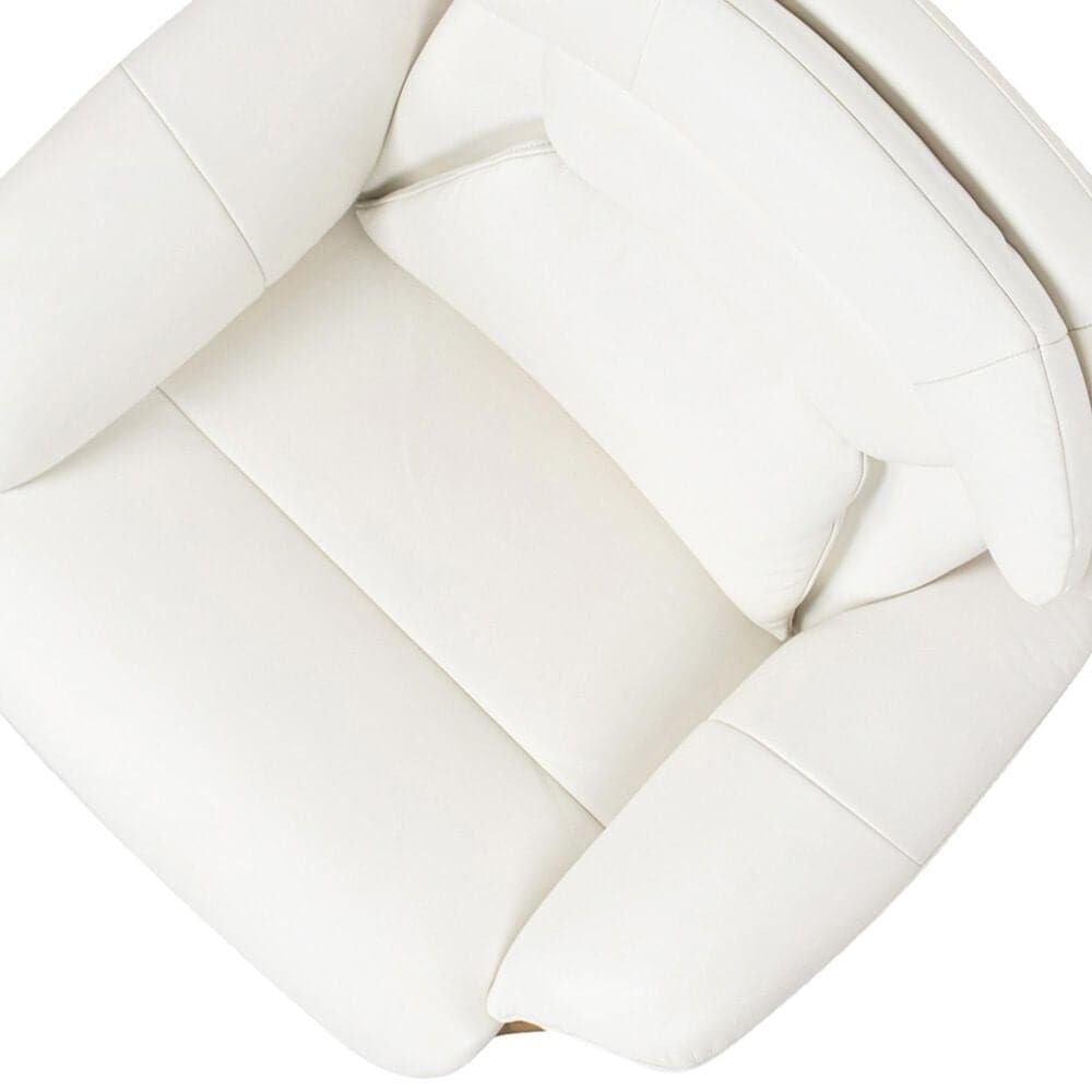 Jennifer Taylor Home Jovan Manual Recliner Lounge Chair in Porcelain White, , large