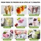 Green Pan 2 Qt. Frost Slush and Soft Serve Ice Cream Maker in Berry, , large