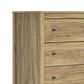 Ashley Bermacy 5-Drawer Chest in Light Brown, , large