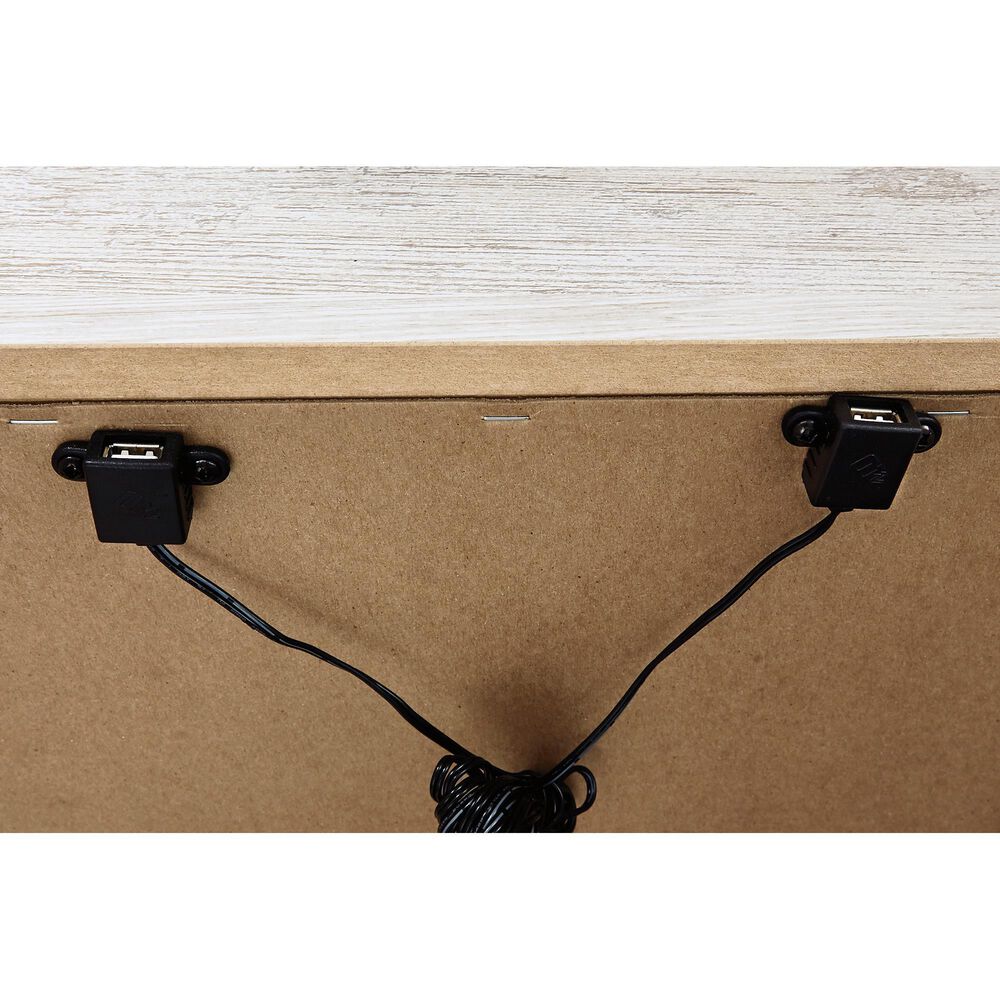 Ashley Paxberry 2 Drawer Nightstand in White Wash, , large