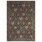 Rifle Paper Co. x Loloi Fiore FIO-04 7"9" Round Charcoal Area Rug, , large