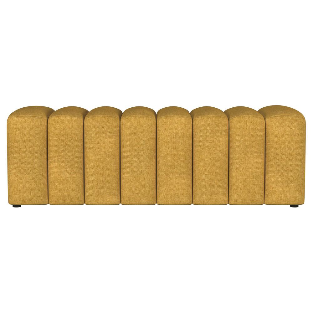 Pacific Landing Accent Bench in Mustard Yellow, , large