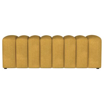 Pacific Landing Accent Bench in Mustard Yellow, , large