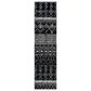 Safavieh Tulum 2" x 5" Black and Ivory Runner, , large