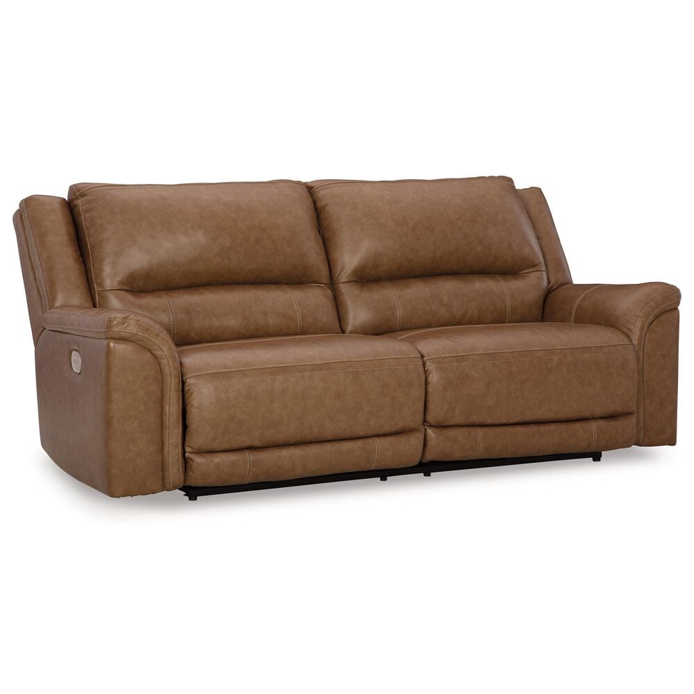 Ashley Trasimeno Power Reclining Sofa in Caramel, , large