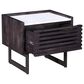 Moe"s Home Collection Paloma 1 Drawer Nightstand in Grey, , large