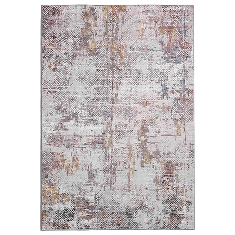 Central Oriental Trisha Yearwood Belmont Mali 7"10" x 9"6" Light Grey and Grey Area Rug, , large