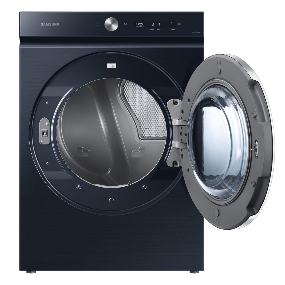 Samsung Bespoke 7.6 Cu. Ft. Ultra Capacity Electric Dryer with AI Optimal Dry in Brushed Navy, , large
