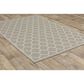 Oriental Weavers Portofino 1636H 9"10" x 12"10" Gray Area Rug, , large
