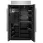 JennAir Rise 25.5 Cu. Ft. Built-In Side-By-Side Refrigerator with External Ice and Water Dispenser in Stainless Steel and Obsidian Black, , large