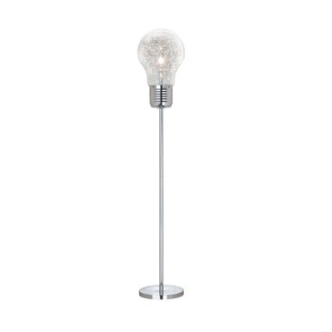 Anthony California Light Bulb Floor Lamp in Chrome, , large