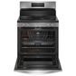 Frigidaire Gallery 30" Rear Control Electric Range with Total Convection in Stainless Steel, , large