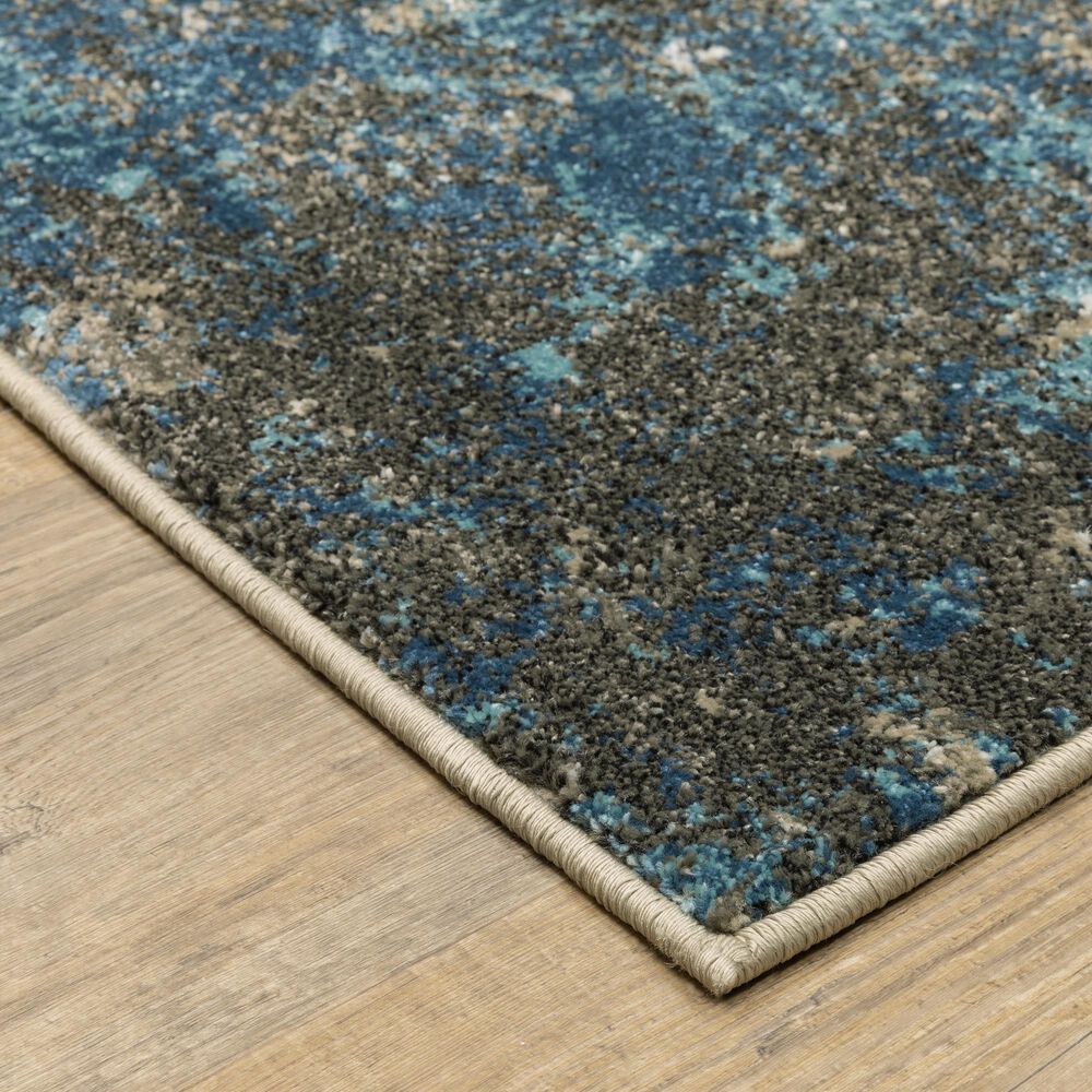Oriental Weavers Venice Rimini 5&#39;3&quot; x 7&#39;3&quot; Blue and Beige Area Rug, , large