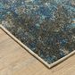 Oriental Weavers Venice Rimini 5"3" x 7"3" Blue and Beige Area Rug, , large
