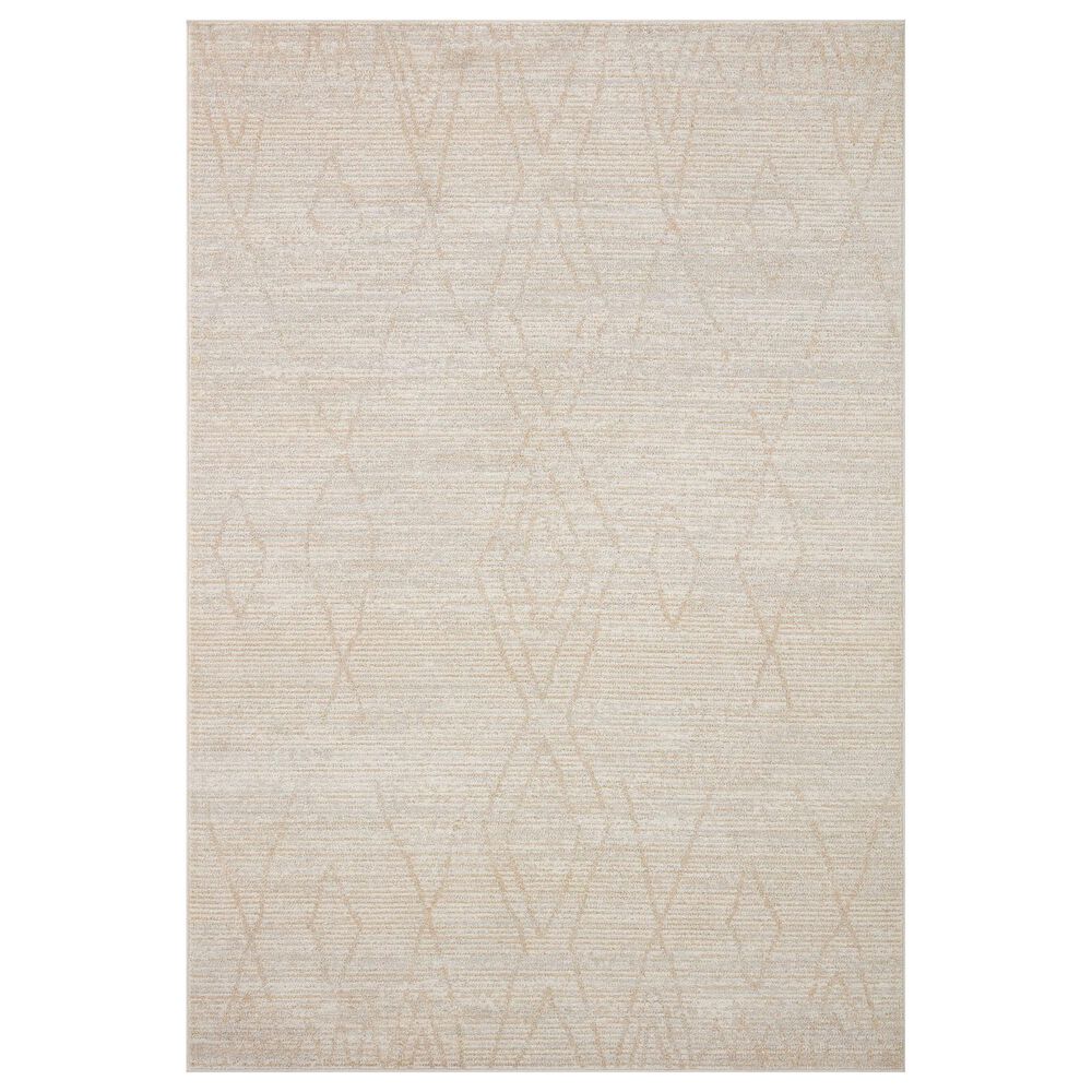 Loloi II Kamala 11"2" x 15"7" Natural and Mist Area Rug, , large