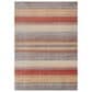 RIZZY Spectrum Gold, Rust, Gray, Blue, Cream, Beige and Green 2" x 3" Area Rug, , large