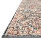 Loloi II Saban SAB-03 2"7" x 4" Navy and Rust Area Rug, , large
