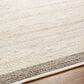 Surya Florentina Ivory and Medium Gray 10" x 14" Area Rug, , large