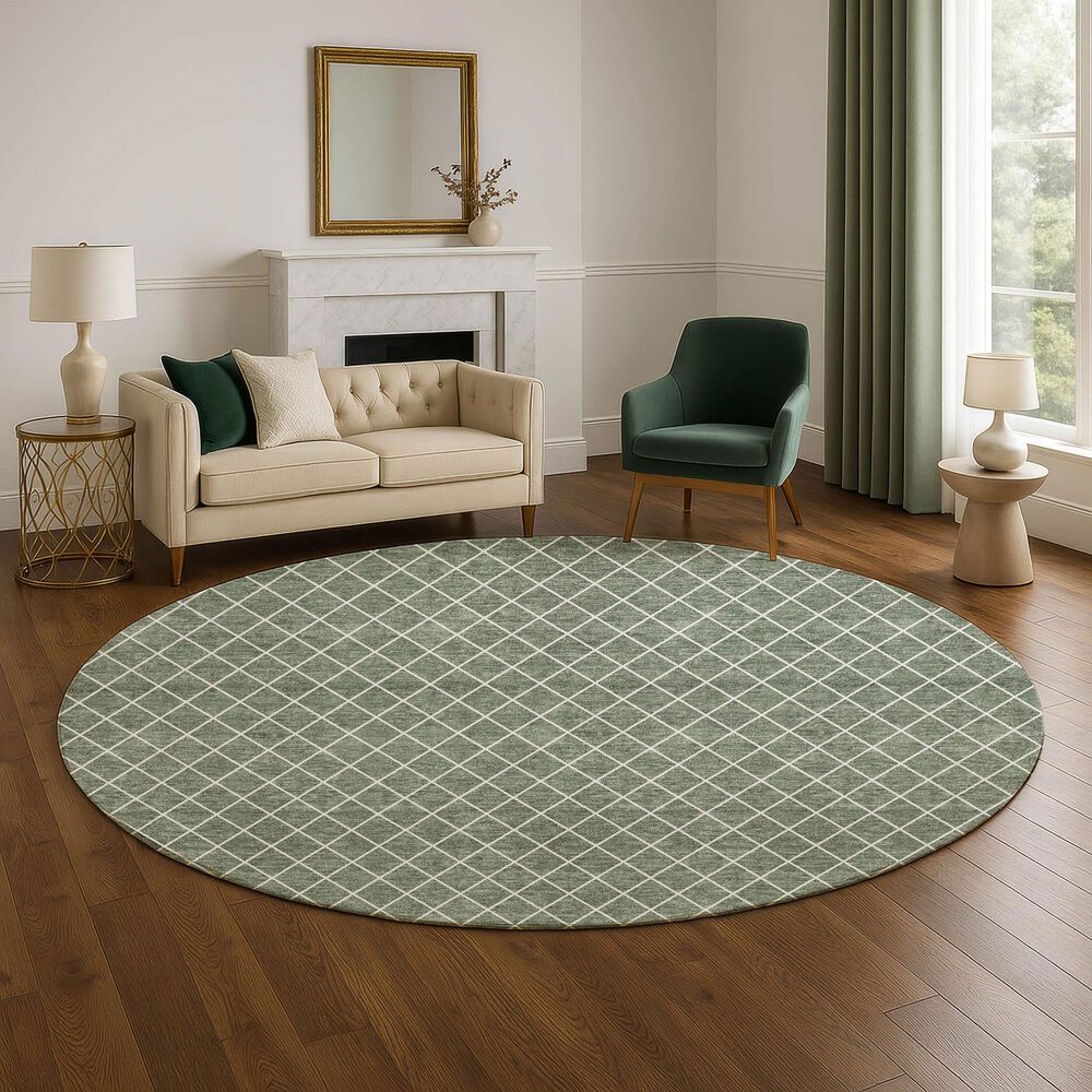 Dalyn Rug Company The Reserve TR15 Basil 8&#39; Round Indoor/Outdoor Area Rug, , large