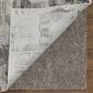 Feizy Rugs Sonora Gray and Ivory 6"7" x 9"6" Area Rug, , large