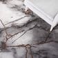 Safavieh Craft CFT877P 10"6" x 14" Grey and Orange Area Rug, , large