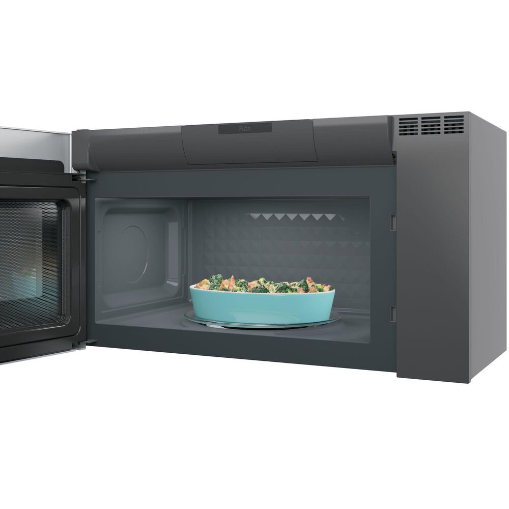 GE Profile 5.6 Cu. Ft. Smart Free-Standing Gas Range and 2.1 Cu. Ft. Over-the-Range Sensor Microwave Oven in Fingerprint Resistant Stainless Steel, , large