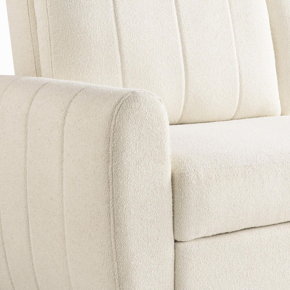 Lifestyle Solutions Galloway Convertible Loveseat in Ivory, , large