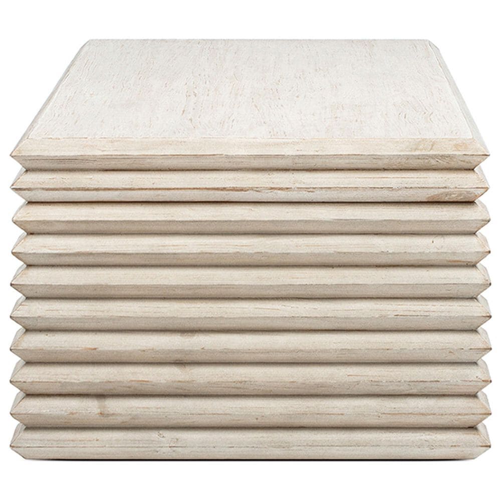Jennifer Taylor Home Veda Coffee Table in Whitewashed Natural, , large