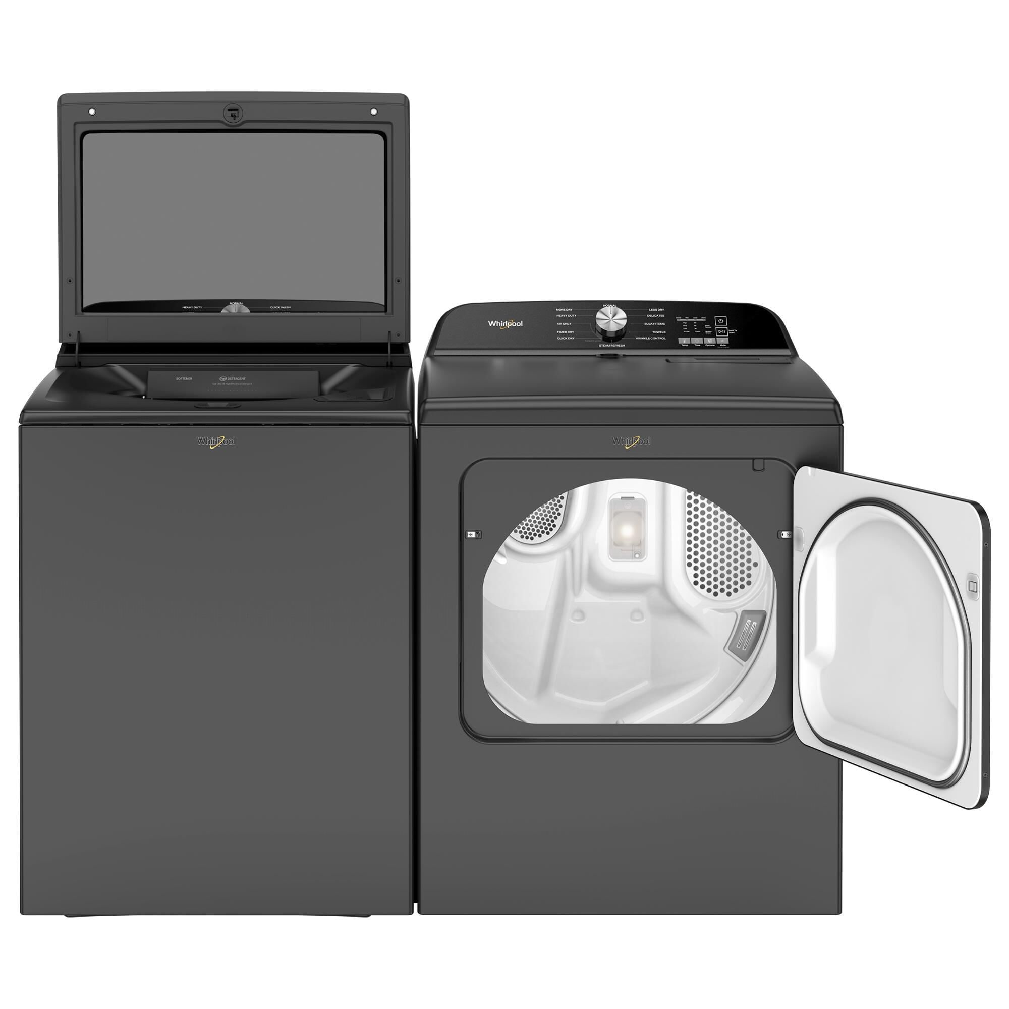 Whirlpool washer and shop dryer
