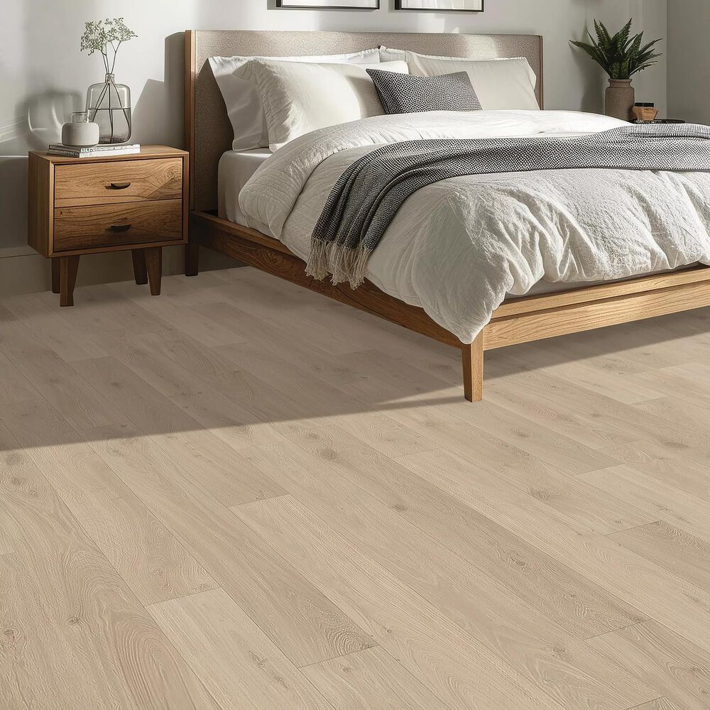 Mohawk Gardenia Lake Shoreline Oak 7.5&quot; x 54&quot; Laminate, , large