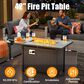 HOMLUX 11-Piece Patio Sectional Set in Black, , large