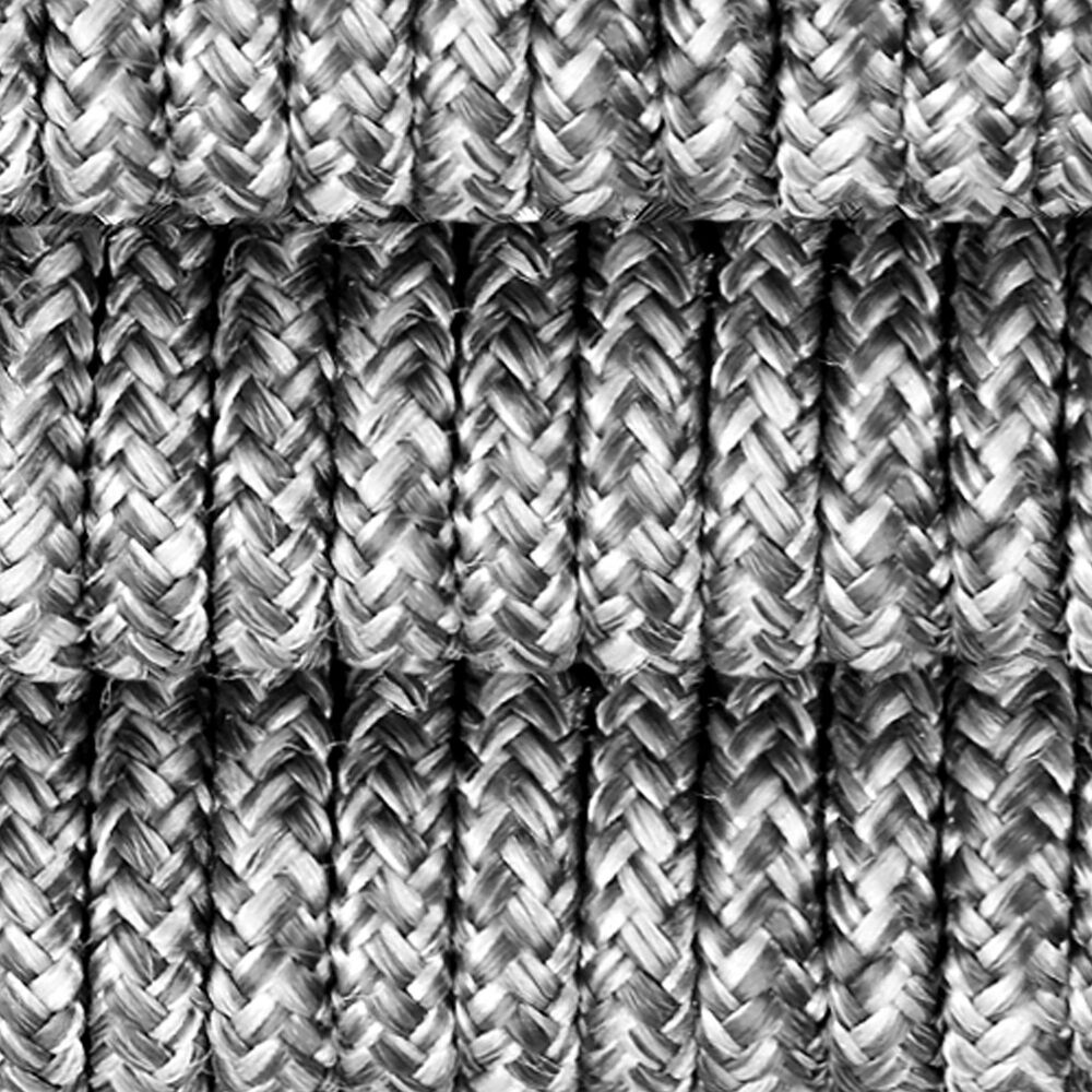 Blue River Marco Outdoor Lounge Chair with Gray Rope in Black, , large