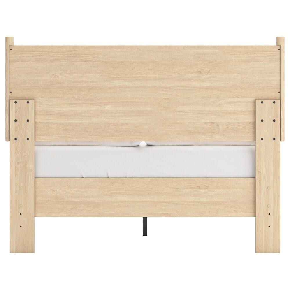 Ashley Cabinella Full Platform Bed in Natural, , large