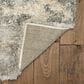 Kas Oriental Rugs Merino Silhouette 3"9" x 5"11" Ivory and Grey Area Rug, , large