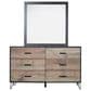 New Heritage Design Elk River 5-Piece Queen Bedroom Set in Rustic Brown and Black, , large