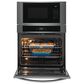 Frigidaire 30" Microwave Combination Wall Oven in Black Stainless Steel, , large